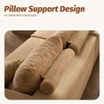 thumbnail image 5 of BIGSYY Siège Simple Confortable, Assise Confortable, Aucun Assemblage Requis, Camel, 5 of 5