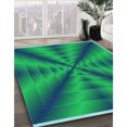 thumbnail image 3 of Ahgly Tapis Rectangulaire Lavable en Machine Intérieur Vert Printemps Transitionnel, 7 Pieds x 10 Pieds, 3 of 7