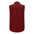 thumbnail image 3 of Besolor Women's Summer Tank Tops Collared Sleeveless Button down Shirts Casual Loose Work Business Blouse, 3 of 6