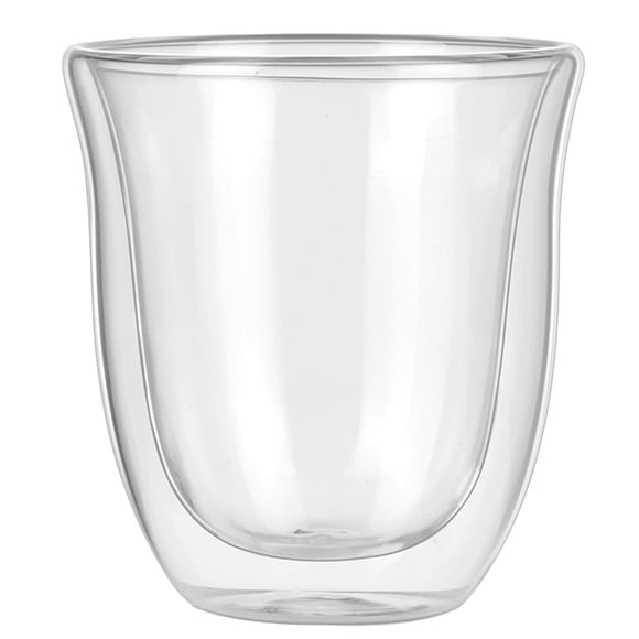 Tasse en Verre Isolée à Double Paroi pour Café Chaud et Thé à la Maison