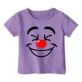 thumbnail image 3 of T-shirts et Chemises pour Enfants - T-Shirt à Col Rond à Manches Courtes Confortable avec Imprimé pour Filles, Tenue de Sport Décontractée pour Actives, 3 of 3
