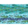 thumbnail image 1 of Ahgly Company Tapis d'Intérieur Rectangulaire Transitionnel Vert Sarcelle Lavable à la Machine, 2 Pieds x 3 Pieds, 1 of 7