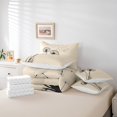 thumbnail image 4 of Dandelion 7 Piece Comforter Set Full Bed In A Bag,Abstract Dandelion Bedding Sets Flying Fluffy Petals Sheet Set With Comforter,Botanical Plant Bed Set, 4 of 5
