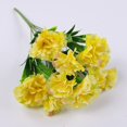 thumbnail image 1 of 11Head Carnation Artificial Flowers Plastic Fake Plants Home Party Wedding Decor, 1 of 8