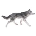 thumbnail image 2 of Simulation Animals Model Figure Kids Science Nature Educational Toy Decor Gray Kids Educational Toys Wolf, 2 of 7