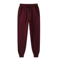 thumbnail image 1 of Yuyuzo Plus Size Sweatpants for Women Thick Workout Jogging Pants Elastic Waist Drawstring Solid Color Trackpants, 1 of 2