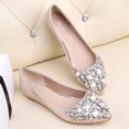 thumbnail image 5 of Chaussures Plates Décontractées pour Femmes, Sauvages, à Paillettes, Confortables, à Bout Pointu, 5 of 5