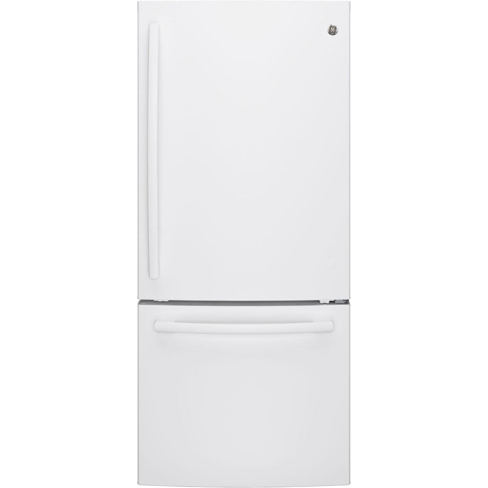 Réfrigérateur à congélateur inférieur GE 20,9 pi³ Blanc GDE21DGKWW