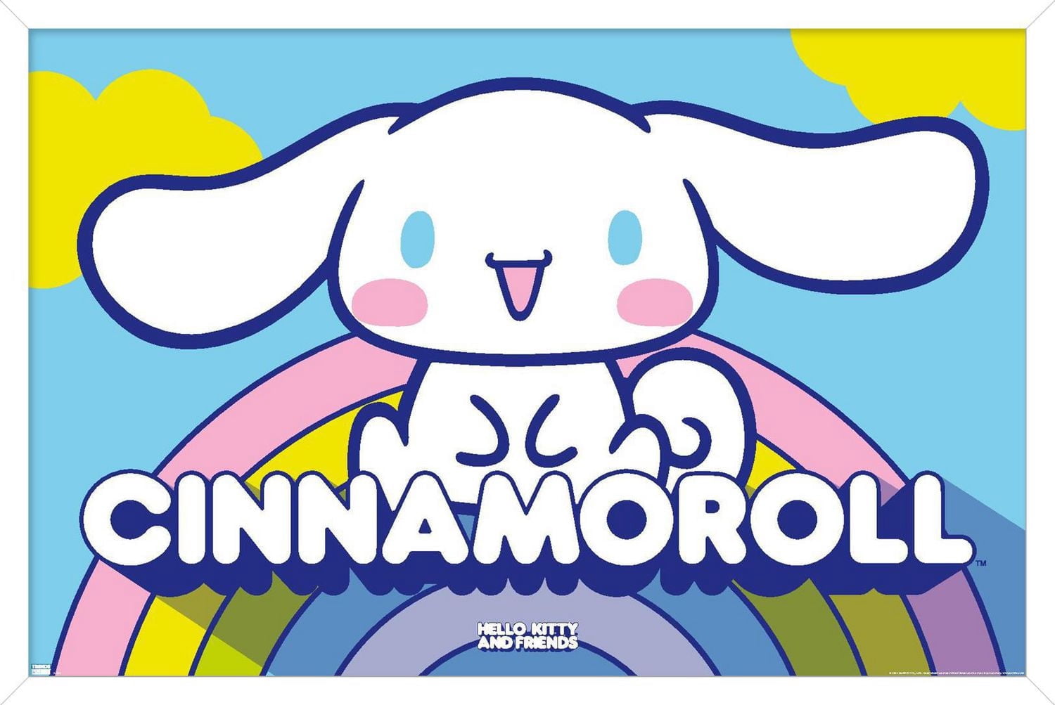 Hello Kitty and Friends: 22 Over The Rainbow - Cinnamoroll Wall Poster