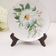 thumbnail image 4 of Miangastore Tea Cake Stand White Tea Pu'er Tea Shelf Display Stand Tea Cake Rack Plate Display Stand Desktop Holder for Shop (Classic 6 Inch for Diameter 16-21cm), 4 of 8