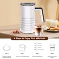 thumbnail image 3 of Electric Milk Frother and Steamer 4 in 1 Automatic Milk, 3 of 8