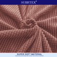 thumbnail image 4 of 2024 Solid Print Polyester Loveseat Slipcover  Chocolate, 4 of 6