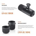 thumbnail image 4 of Wacaco Nanopresso Portable Espresso Machine Grey with Protective Case, 4 of 8