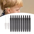 thumbnail image 4 of Hearing  Tube Brush, Plastic Ergonomic Multifunctional Hearing  Cleaning Brush  For Travel For Senior, 4 of 8