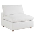 thumbnail image 4 of Modway Commix 5-Piece Down Filled Overstuffed Armless Sectional Sofa in Pure White, 4 of 10