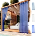 thumbnail image 1 of Sales Today Clearance! Waterproof Window Screen Curtain - Outdoor Transparent Terrace Pavilion Curtain, Patio Screen for Outdoor Privacy, Waterproof Outdoor Curtain for Balcony Use, 1 of 7