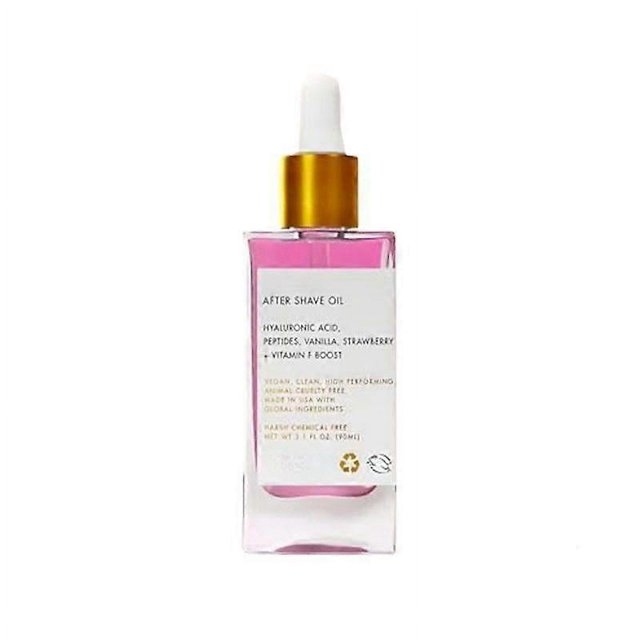 After Shave Oil - Strawberry & Vanilla Scent, Strawberry Vanilla After Shave Oil for Smooth Skin, Truly After Shave Oil Strawberry, After Shave Oil St
