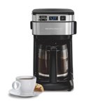 Hamilton Beach 12 Cup Programmable Coffee Machine, FrontFill Cafetière à drips