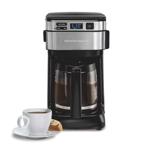 Hamilton Beach 12 Cup Programmable Coffee Machine, FrontFill Cafetière à drips