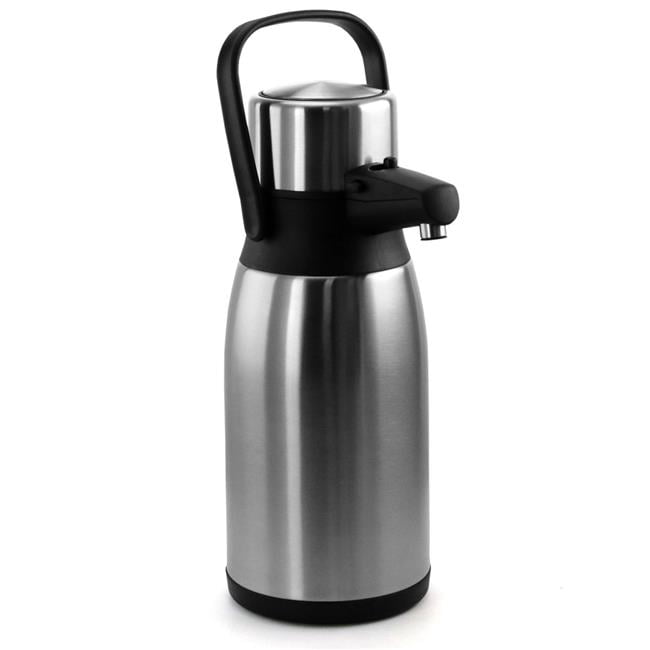 Megachef MG-ASUD030 Distributeur d'Eau Chaude Airpot en Acier Inoxydable de 3 Litres pour Café et Thé
