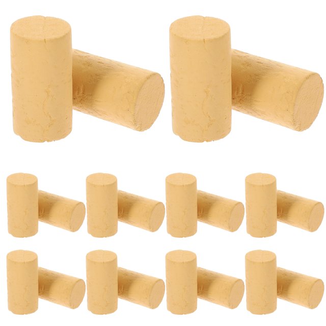 20 Pcs Bouchons de Bouteille de Vin Bouchons Droits de Remplacement de Bouteille de Vin Rouge