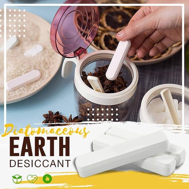Vaidha Diatomaceous Earth Drying Bar Moisturing Absorption Bar Desiccant Humidity Kitchen Supplies