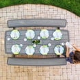 thumbnail image 2 of Lifetime 182.9 cm (6 ft.) Folding Picnic Table, 2 of 6