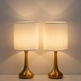 thumbnail image 2 of 2pcs Bedside Table Lamps Modern Simple Nightstand Lamps, 2 of 6