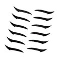 thumbnail image 1 of Autocollants Réutilisables Maquillage des Yeux Modèle de Maquillage Cartes d'Autocollants 6 Paires, 1 of 8