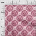 thumbnail image 2 of oneOone Rayon Magenta Fabric Asian Block Sewing Craft Projects Fabric Prints By Yard 56 Inch Wide, 2 of 4