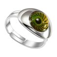 thumbnail image 2 of Mood Rings Changeable Color Temperature Emotion Feeling Fashion Cute Costume Props Multiple Shapes Christmas for Women Men Gift eye, 2 of 6