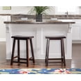 thumbnail image 2 of Tabouret de comptoir en selle Bedford, 2 of 8