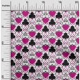 thumbnail image 2 of oneOone Tissu Georgette Viscose Magenta Foncé pour Robe de Poker Tissu Imprimé au Mètre 42 Pouces de Large, 2 of 4