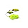 thumbnail image 3 of Nichols Lures Pulsator Flocons Métalliques Double Willow Spinnerbait, Chartreuse Transparente, 3/8 Onces, 3 of 3