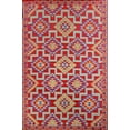 thumbnail image 1 of Erbanica Tapis Réversible Rouge Moroccan pour Intérieur et Extérieur, 5 Pieds x 8 Pieds, Léger, Écologique, 1 of 2