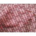 thumbnail image 4 of oneOone Silk Tabby Fabric Greek Key Geometric Print Sewing Fabric BTY 42 Inches Wide, 4 of 4