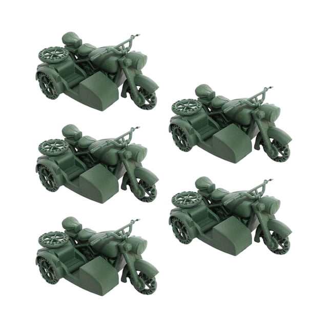 TISHITA Diecast Vehicle Model Cars Mini Pocket Size Sand Table Decorations for Boys Kids 3 Motorcycles