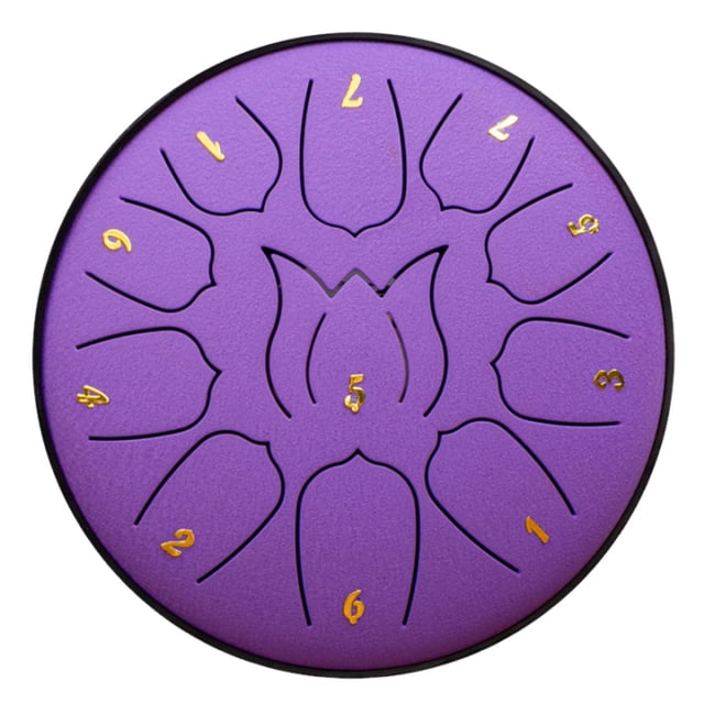Birdeem 6-Inch 11 Tone Childrens Hand Drum Forget Worry Drum Adult Hand Disc Drum