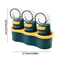 thumbnail image 2 of Vaidha Measuring Pepper Shakers Quantitative Each Press 0.5g Ration Spice Dispenser Air-Tight Clear Seasoning Bottle, 2 of 2