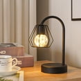 thumbnail image 2 of Battery Powered Table Lamp Modeling Lamp Creative Night Decorative Ornaments Small Table Lamp Iron Night for Home Decor, 2 of 8