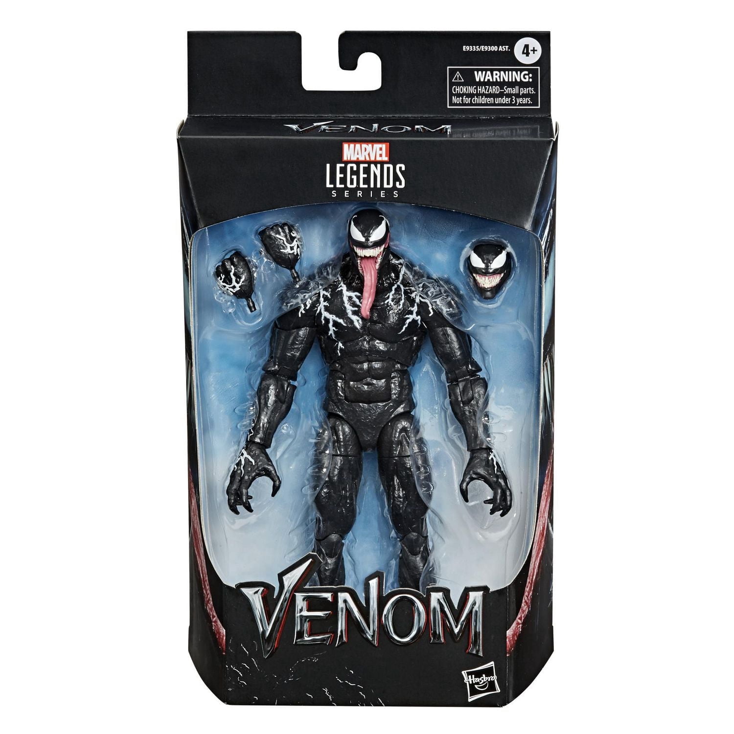 Hasbro Marvel Legends Series Venom 6-inch Collectible Action Figure Venom Toy, Premium Design and 3 Accessories