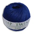 thumbnail image 1 of Boule en Ficelle de Chanvre Bleu Marine 1 mm, 1 of 2