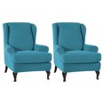 thumbnail image 2 of tredstone 2x Breathable Armchair Cover Stay Fresh And Comfortable In Any Weather Soft blackish green, 2 of 6