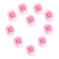 thumbnail image 3 of GUOOL Lot de 100 Roses Artificielles Bricolage Mariage Bouquets de la Saint-Valentin Serre-Tête Rose, 3 of 5