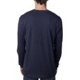 thumbnail image 2 of Next Level Cotton Long Sleeve Crew, S, Midnight Navy, 2 of 3