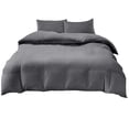 thumbnail image 2 of Queen Bedding Set under $5! CQCYD Queen Size Bedding Set, 4 Piece Bedding Collection, Washed Cotton Sheets, Teen Dorm Bedding, Comfortable Bed Set, Fresh Color Design, Complete Bedding Package, 2 of 6