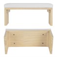 thumbnail image 1 of Manicure Nail Hand Rest Nail Hand Pad With Wooden Bracket Durable Soft PU Leather Manicure Cushion For Nail Table, 1 of 8