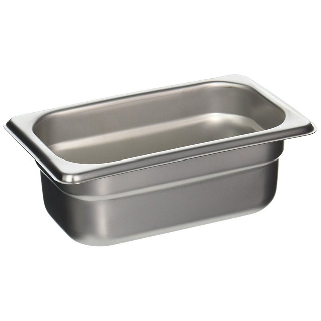 Winco Poêle à Vapeur Anti-Brouillage 1/9 par 2 1/2 Pouces, Poids Standard