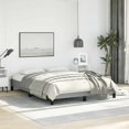 thumbnail image 1 of vidaXL Bed Frame Light Grey 137x190 cm Full Fabric, 1 of 6
