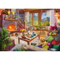 thumbnail image 2 of Ravensburger: Jigsaw Puzzle Cozy Cabin - 1000 Pieces Puzzle, 2 of 2
